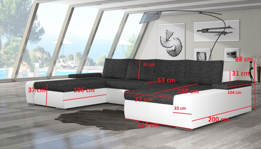 Универсальный угловой диван Marino