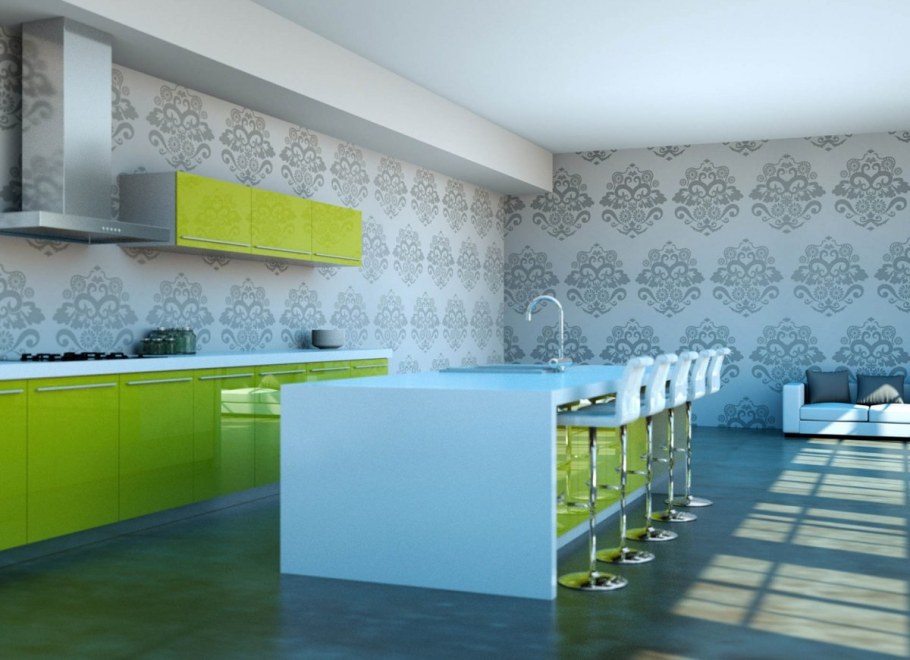 Кухня фисташка Бауцентр