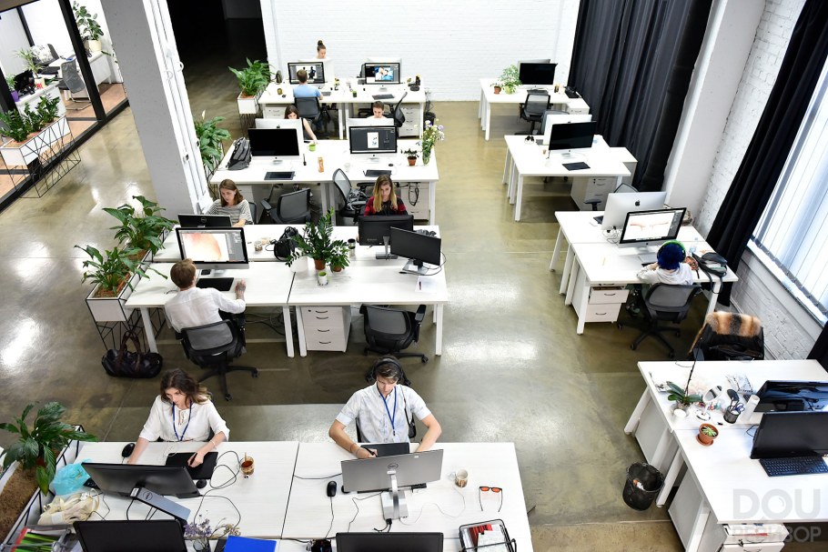 Зонирование опенспейса