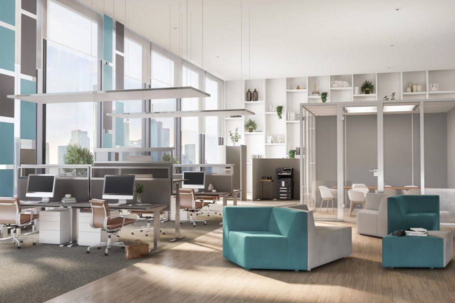 Опен Спейс в офисе что это