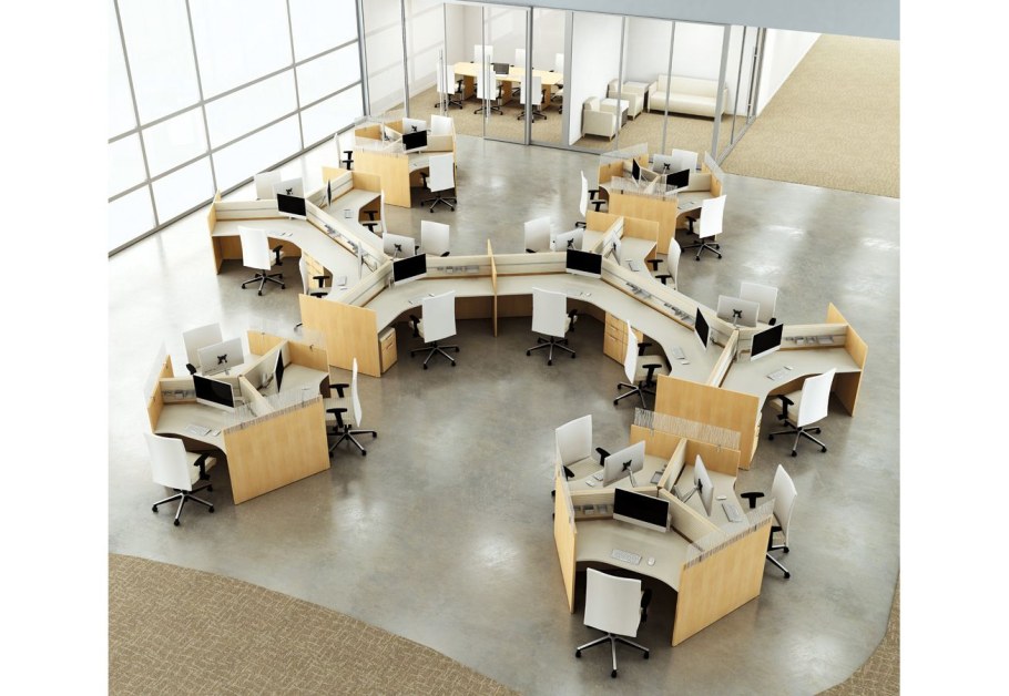 Офис типа опен Спейс