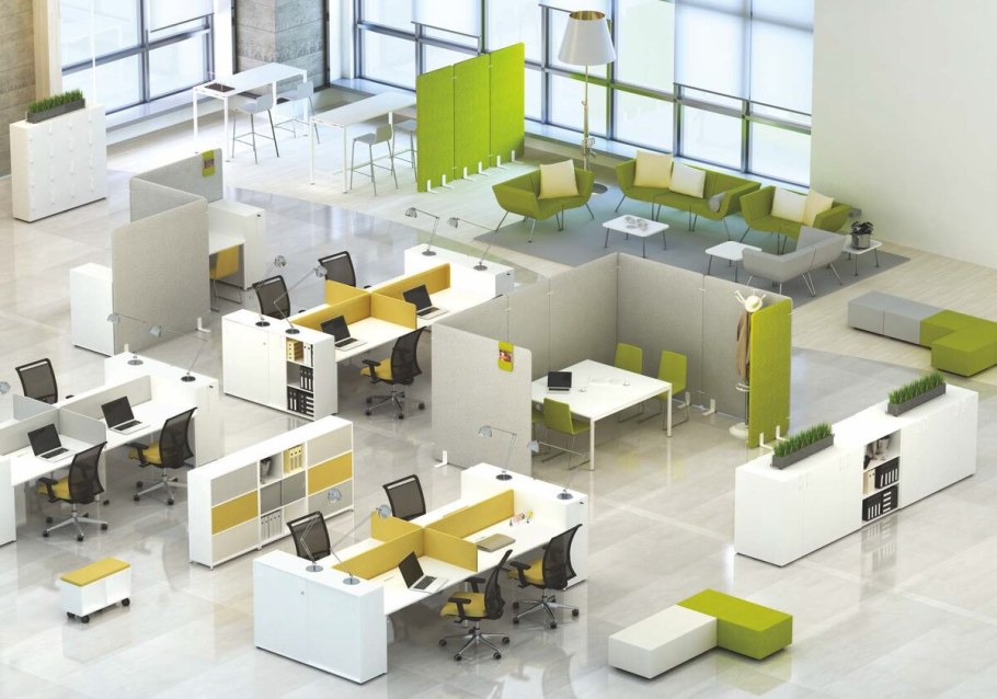 Опен Спейс в офисе что это