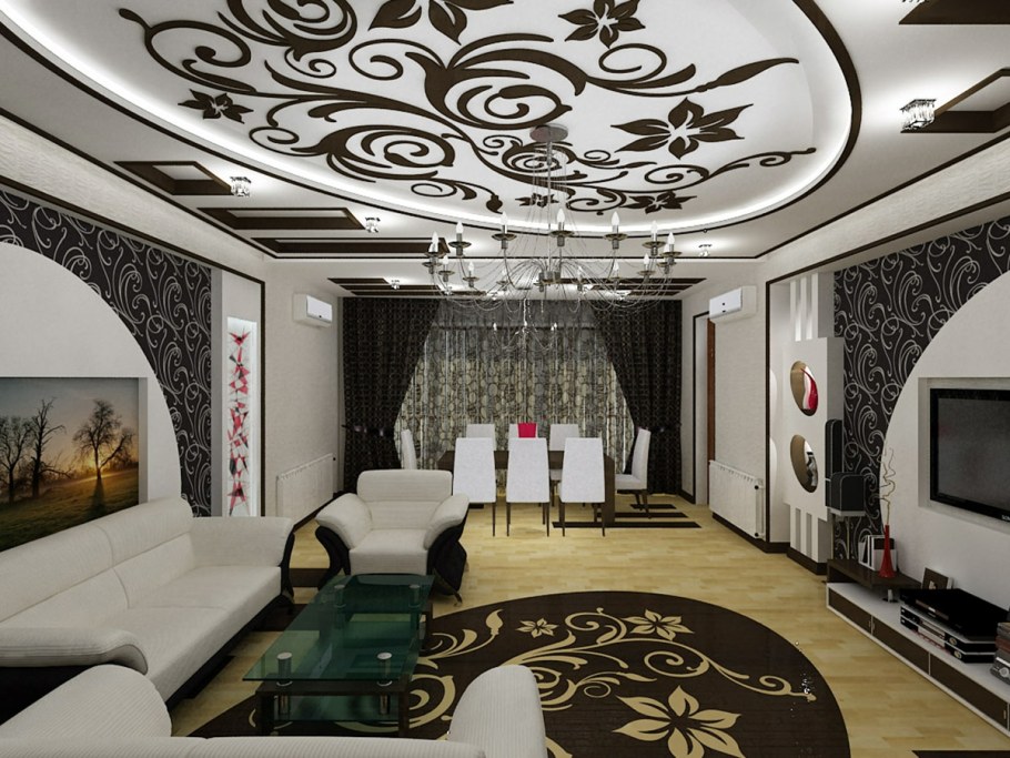 Гостиные в кыргызском стиле