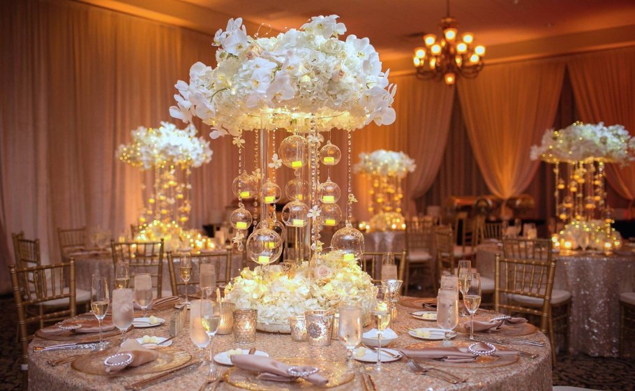 Свадьба в золотом цвете