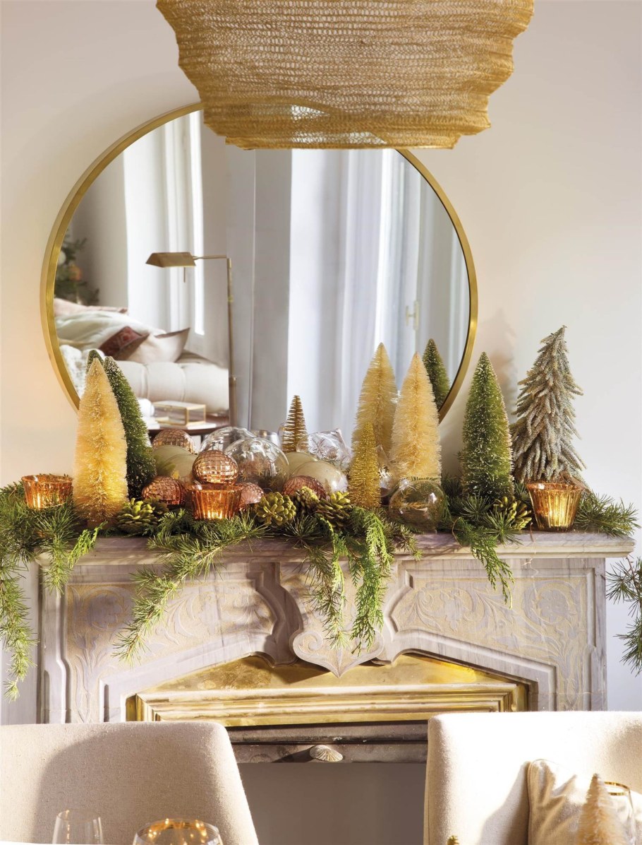 Новогодний декор интерьера