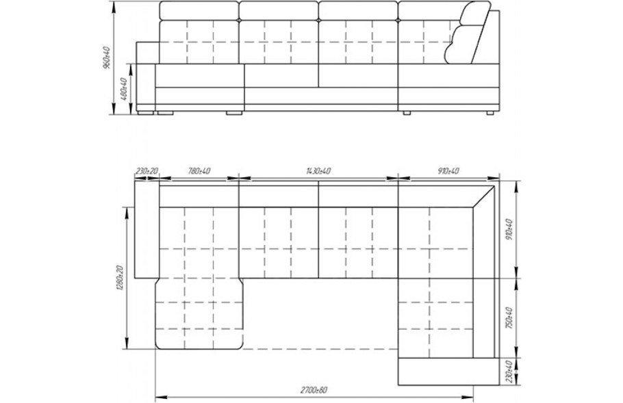 Диван Мартин ДКУ-П