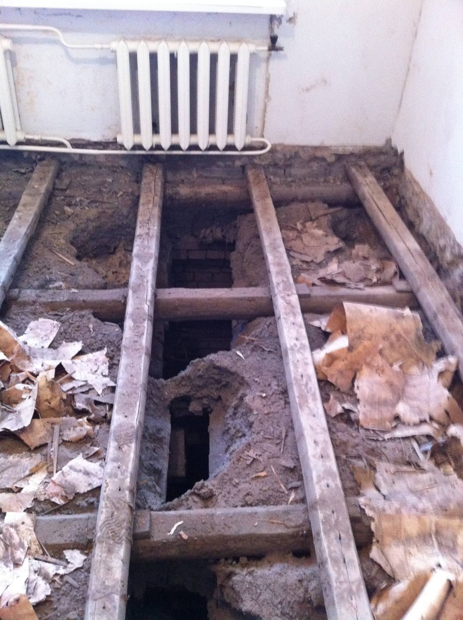 Напольные перекрытия в сталинках