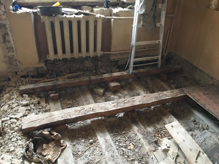 Железобетонные перекрытия в сталинке