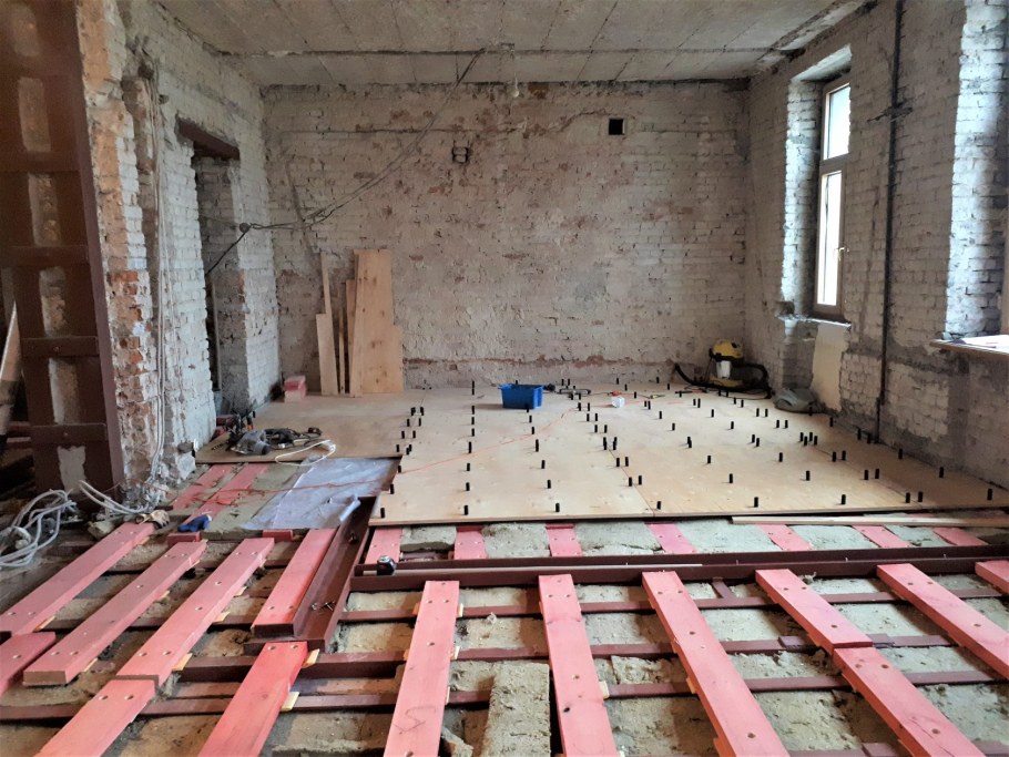 Перекрытие пола в сталинке