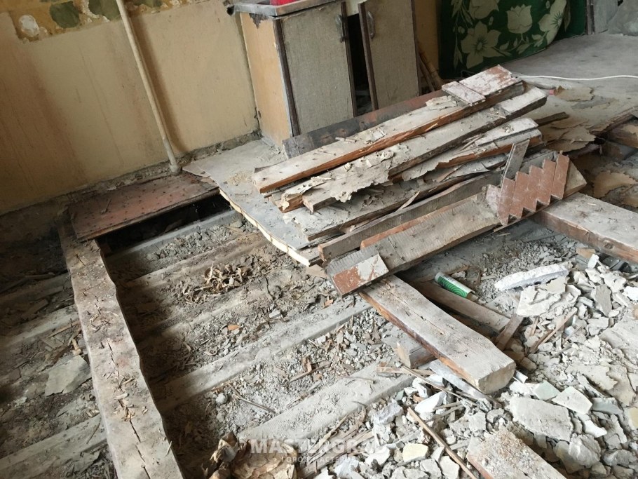 Демонтаж в сталинке