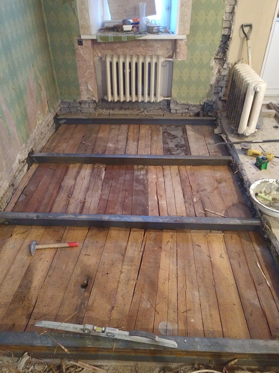 Старые деревянные перекрытия