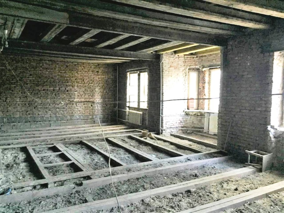 Железобетонные перекрытия в сталинке