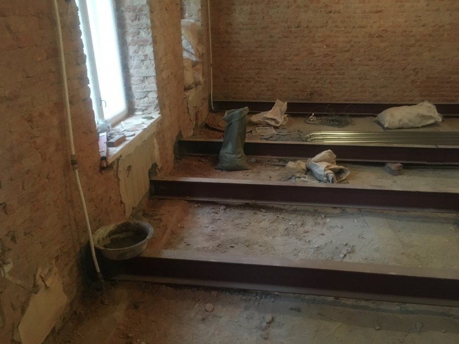 Железобетонные перекрытия в сталинке