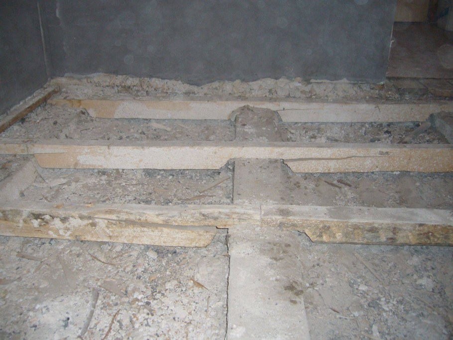 Деревянные перекрытия в сталинке