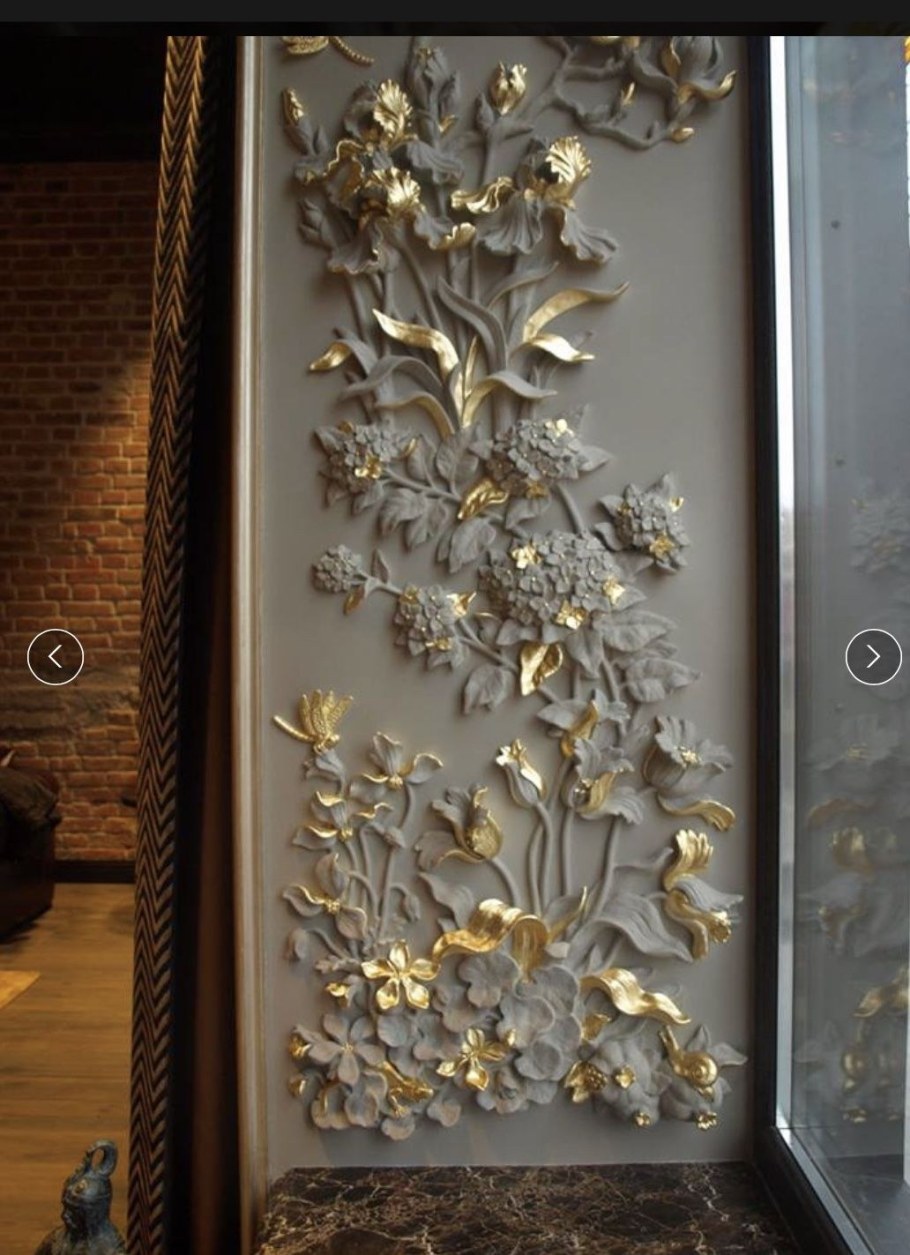 Объемный декор стен