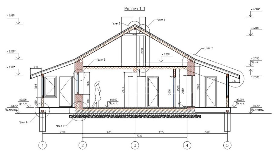 Беседка 4 на 6 чертеж