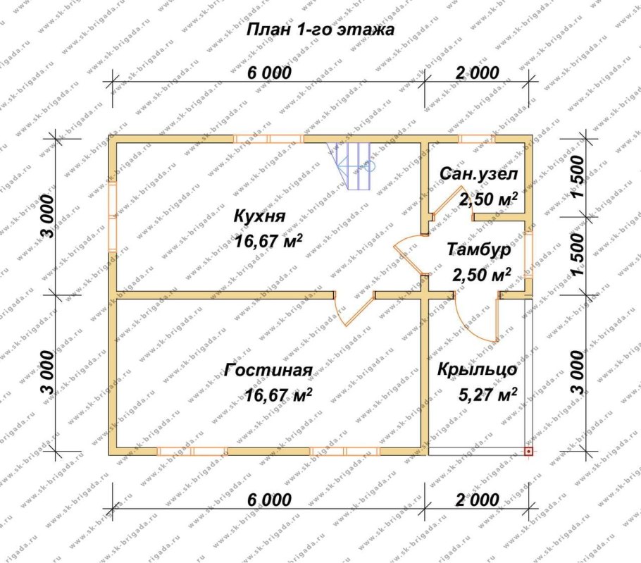 Бытовка распашонка 7х2.3м схема