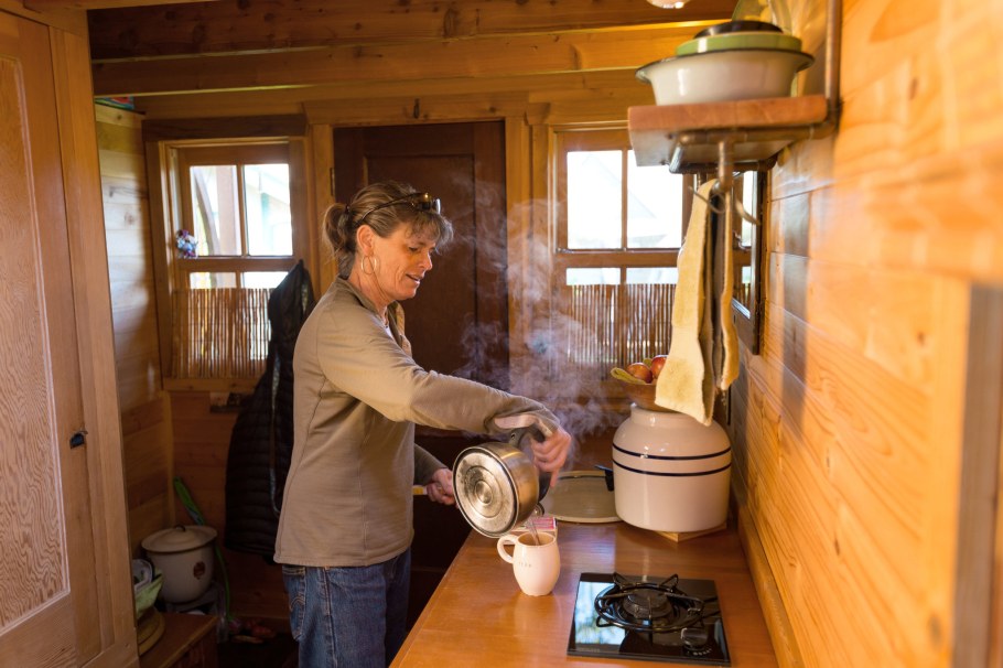 Жизнь в вагончике
