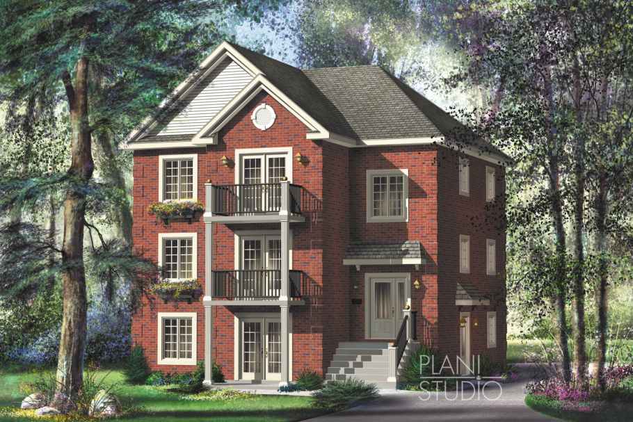 Двухуровневый пентхаус Милютина