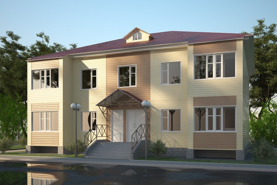 Двухэтажная квартира