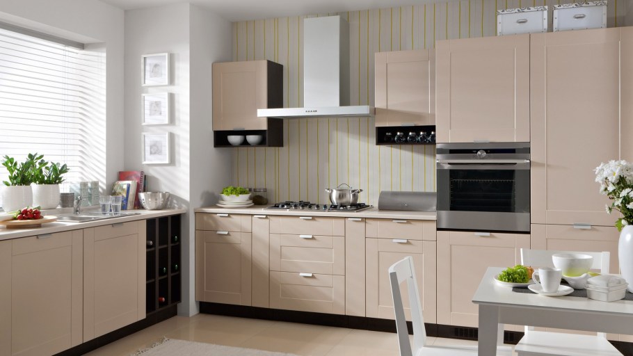 Прямая кухня в стиле Минимализм