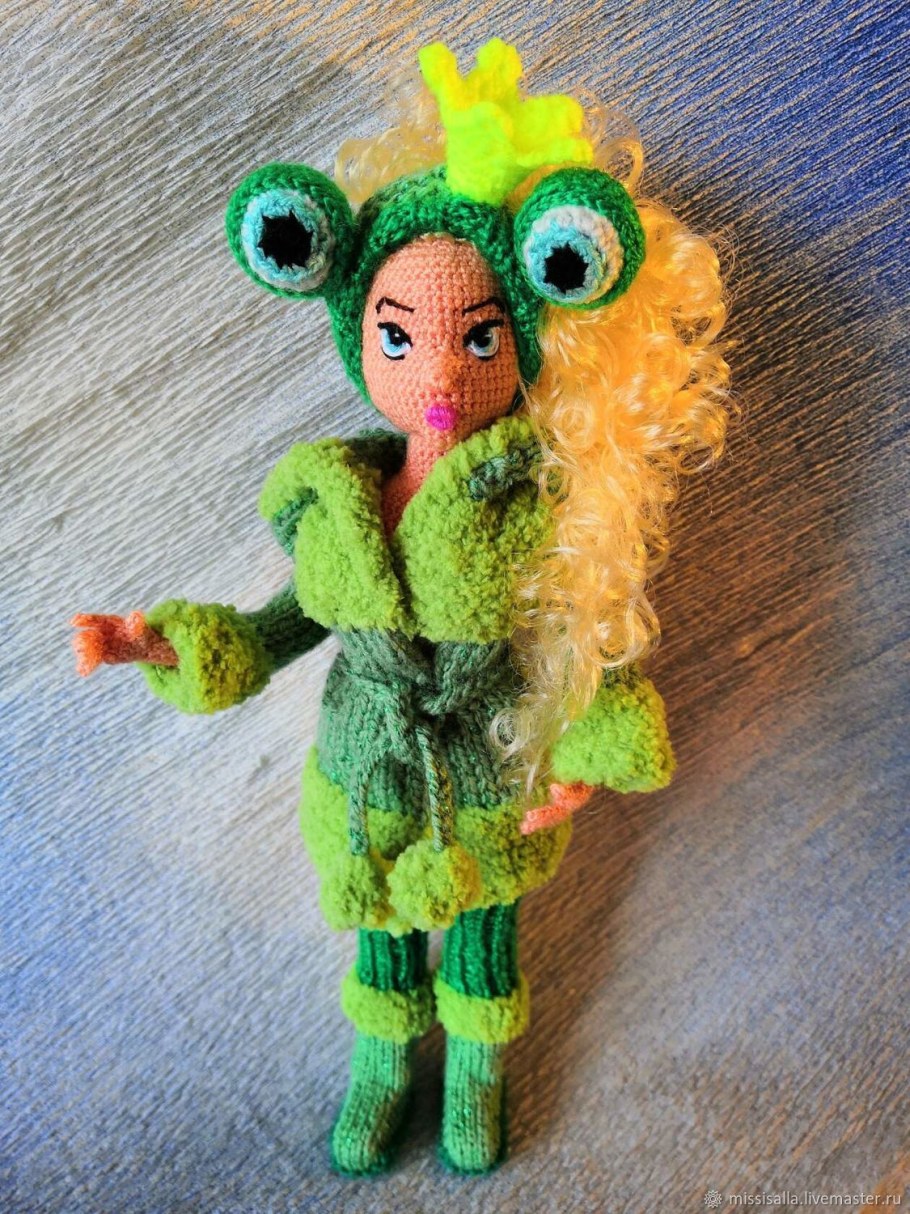 Кукла Царевна лягушка Василиса