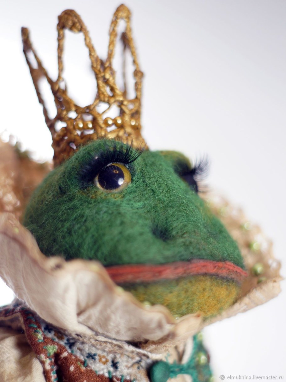 Царевна лягушка элита елочная игрушка