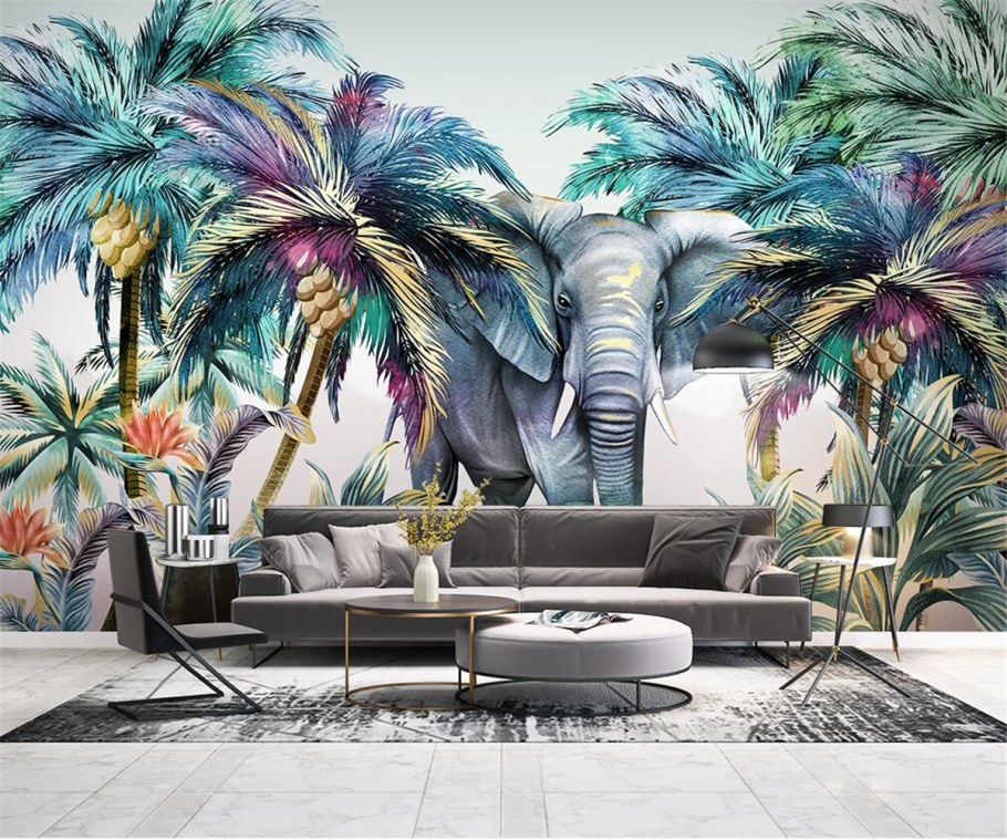 Affresco пальмы