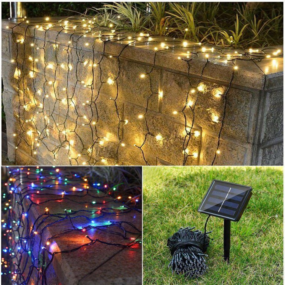 Ws2812b фейерверк светильник садовый Солнечная батарея