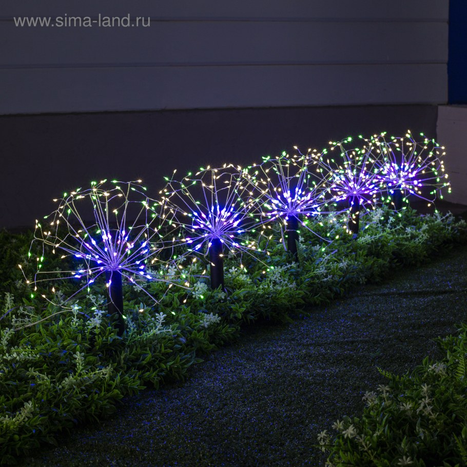 Садовая гирлянда на солнечных батареях