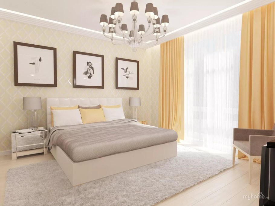 Молочный цвет стен