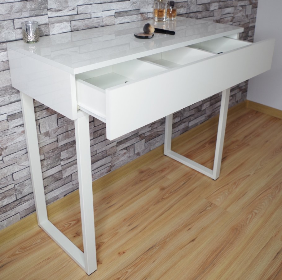 Икеа консольный столик белый