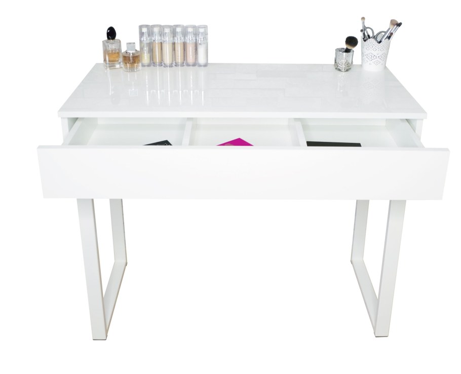 Туалетный столик белый глянцевый