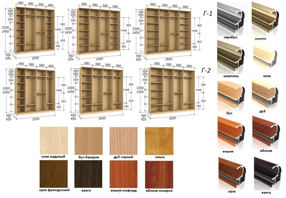 Дуб сонома и дуб сонома светлый
