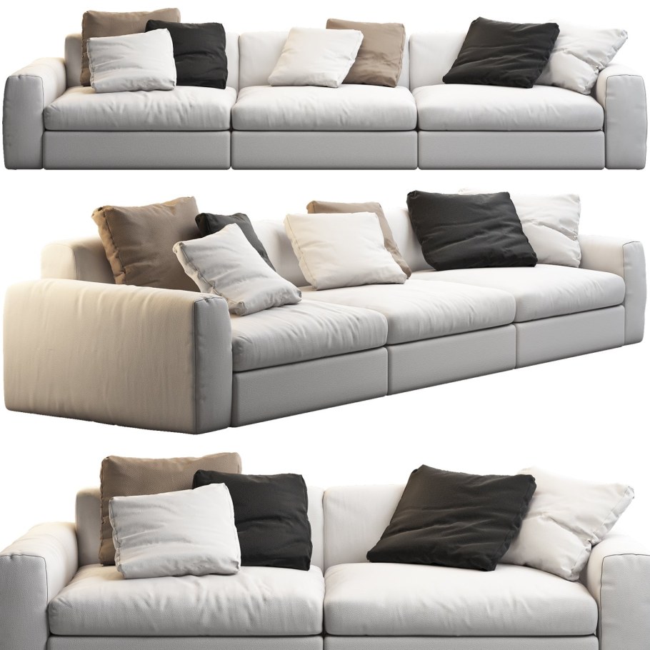 Poliform Dune 3 Seats Sofa