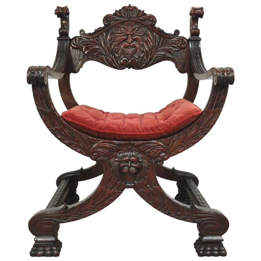 Итальянское кресло Савонарола