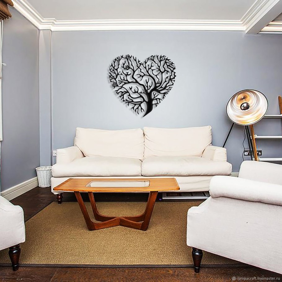 Декор над диваном