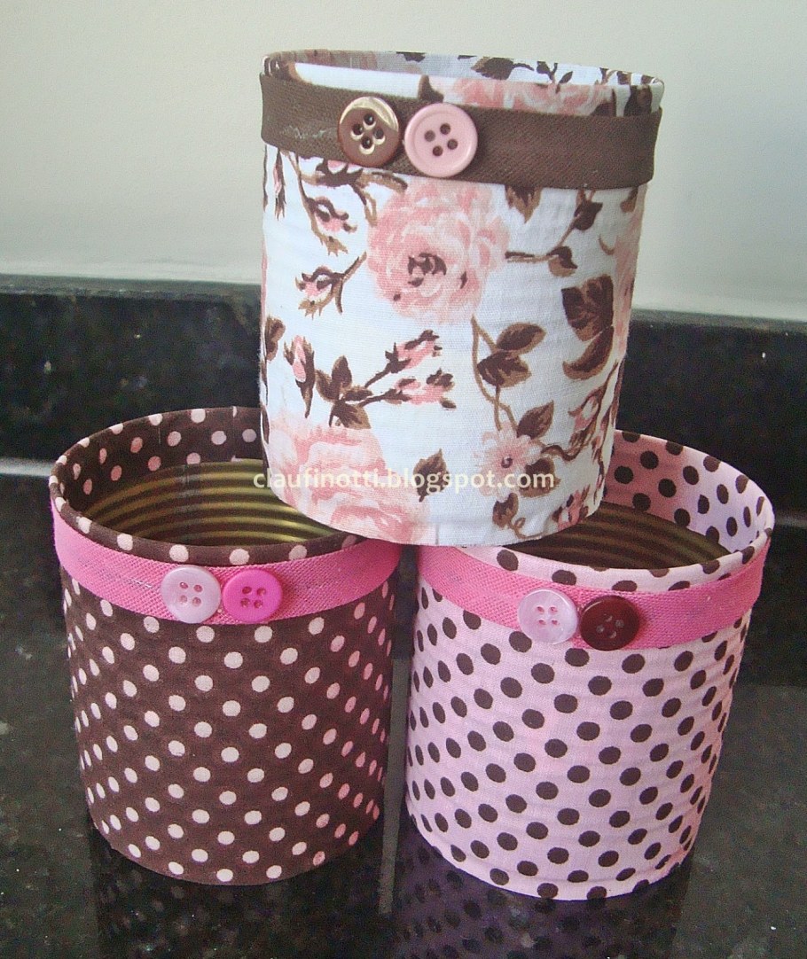 Поделка из железной банки