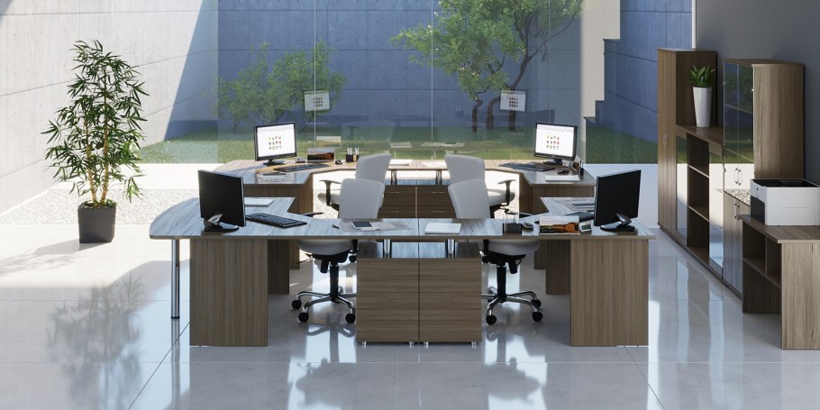 Офис в мебельном цеху