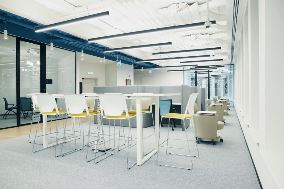 Современный офис опен Спейс панели