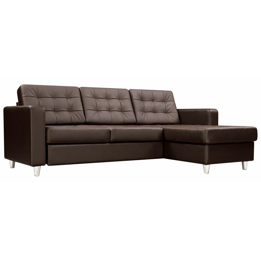 Диван Камелот угловой кожаный