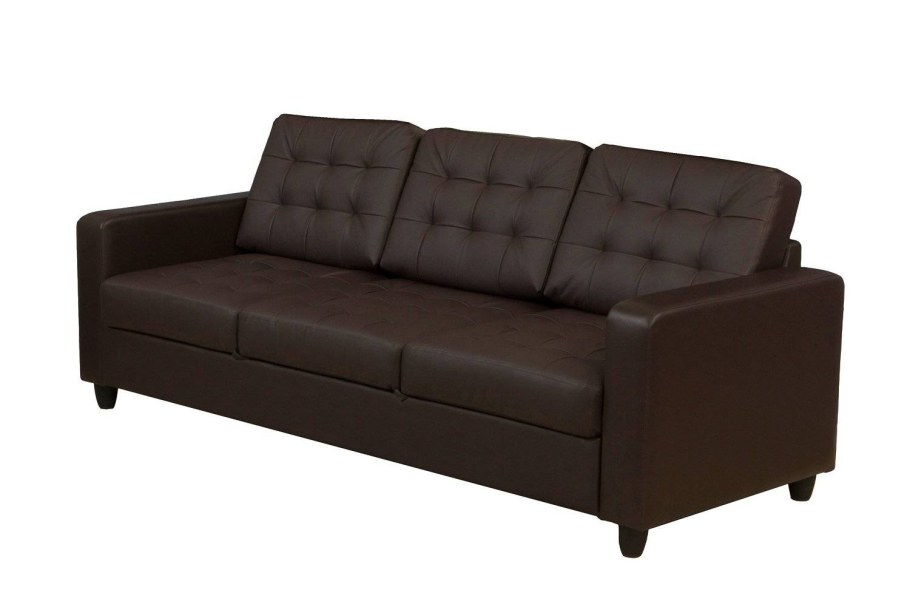 Диван Камелот кожаный прямой