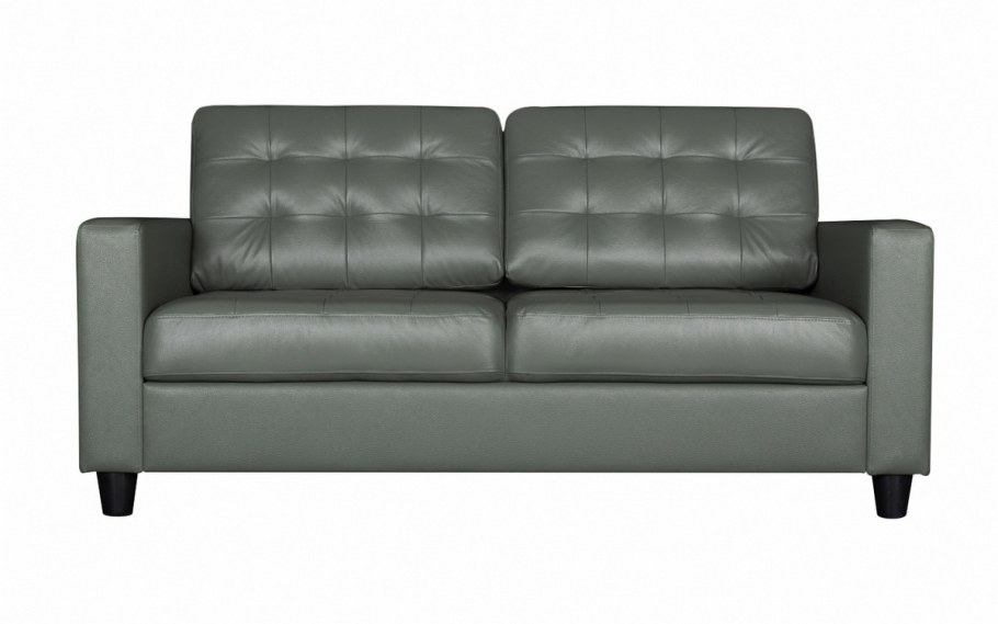 Диван Камелот кожаный прямой