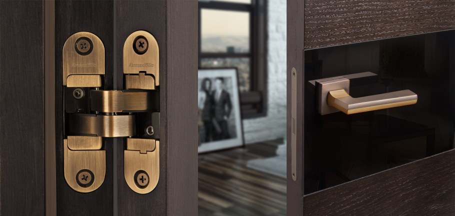 Петля дверная накладная без врезки