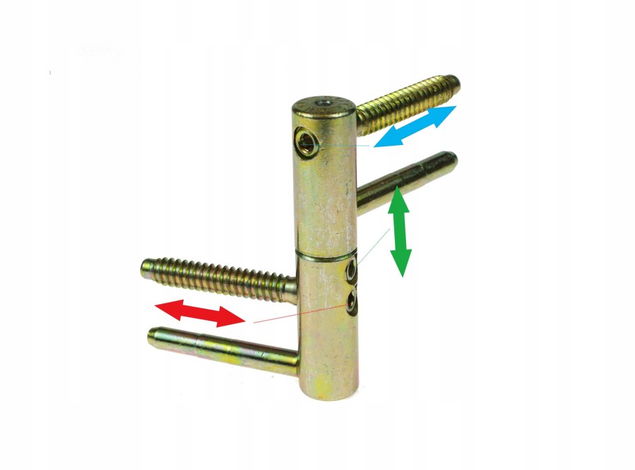 Петля easy-3d для входных деревянных дверей с притвором