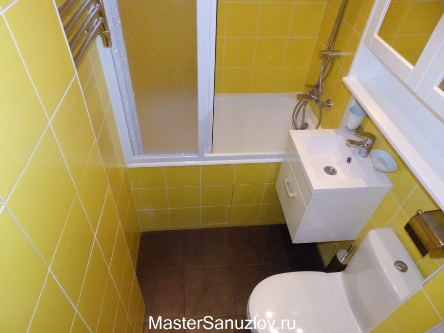 Ванная комнатахрушевка
