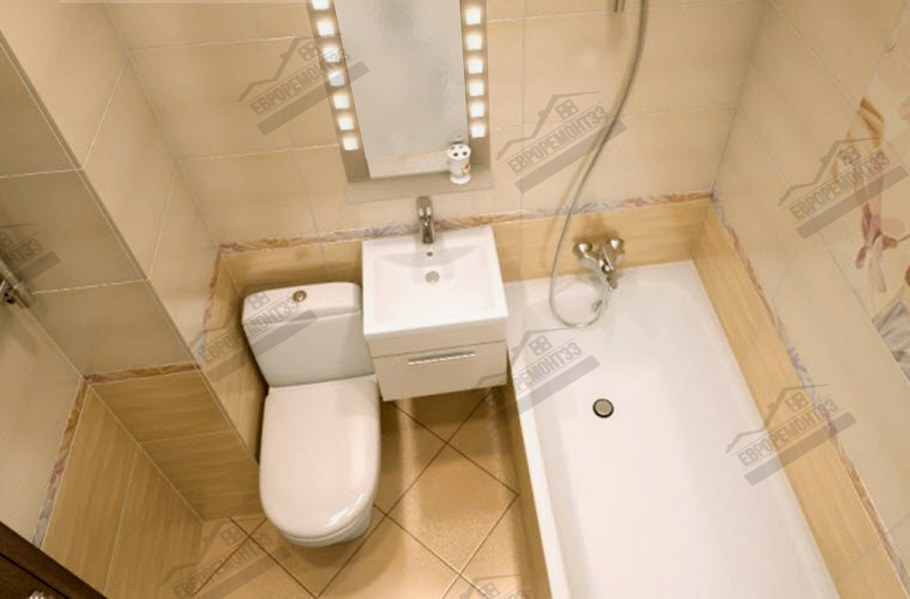 Совмещенный санузел в хрущевке