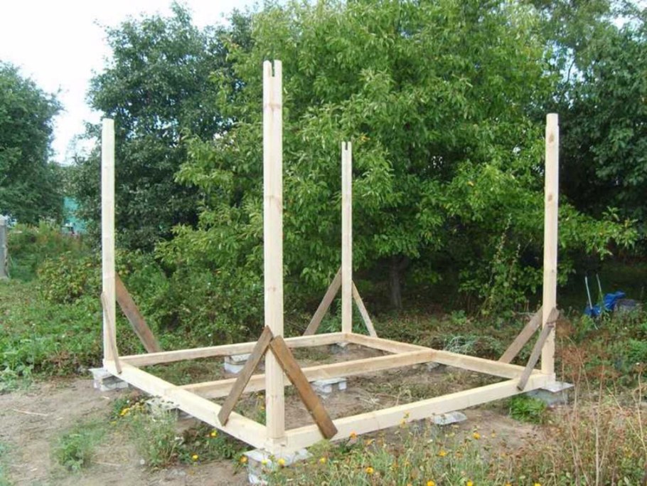 Каркас беседки