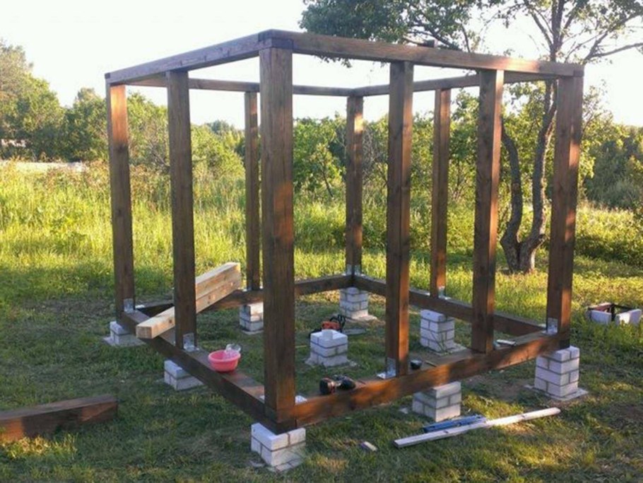 Каркас под беседку