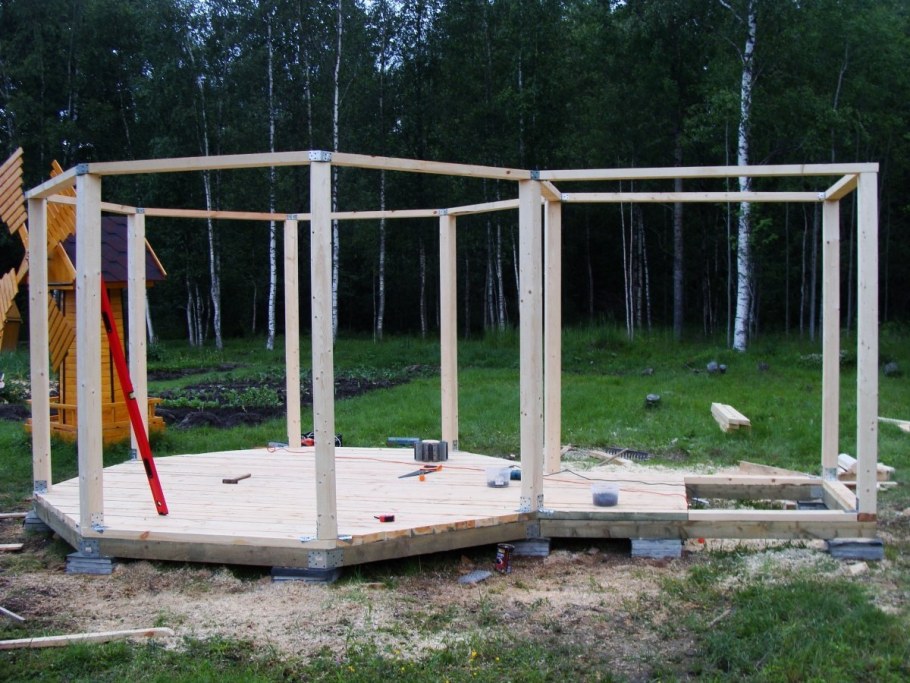 Беседка 3 на 4